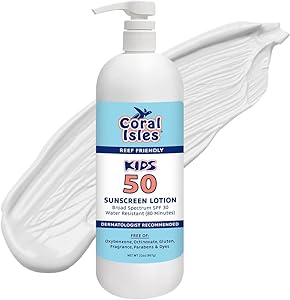 Rocky Mountain Sunscreen SPF 50 Kids Lotion 32 Fl Oz Review