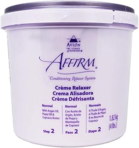 Avlon Affirm Creme Relaxer Original Formula Normal 4 lbs. Review