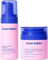 Evereden Kids Happy Face Duo (Cool Peach) - Face Wash & Moisturizer Set — image 1