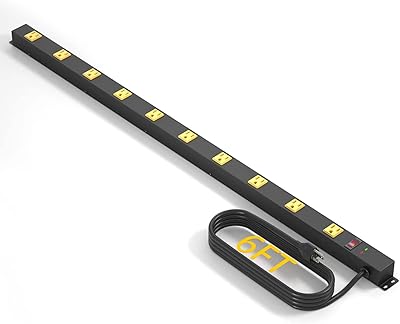 CFMASTER 10-Outlet Surge Protector Power Strip