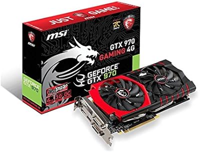 MSI NVIDIA GeForce GTX 970 Gaming 4GB Graphics Card