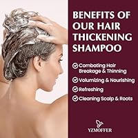 Yzmoffer Hair Growth Shampoo with Biotin and Rosemary, 10.5 Fl Oz — image 2