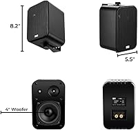 OSD Audio AP450 Outdoor Patio Speaker Pair — image 3
