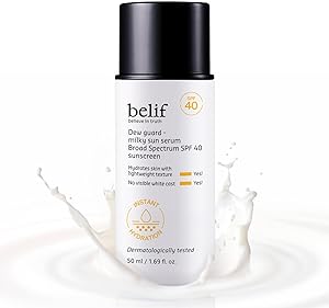 belif Milky Niacinamide Sunscreen SPF 40 Review