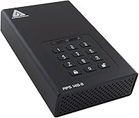 Apricorn Aegis Padlock DT 10TB Encrypted USB 3.0 Hard Drive — image 1