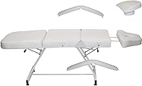 LCL Beauty Stationary Massage Spa Bed (White) — image 2