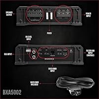 Belva BXA5002 500W Peak BX-Series 2-Channel Car Audio Amplifier — image 2