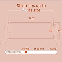 Cleanlogic Exfoliating Stretch Bath/Shower Cloth 3 Count — image 3