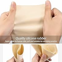 Yuelong 30Pcs Tattoo Practice Skins 1.3mm Thick — image 2