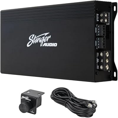 STINGER Audio MT-1000.5 5-Channel Car Audio Amplifier