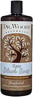 Dr. Woods Raw Moisturizing Black Unscented Soap, 32 Ounce — image 1