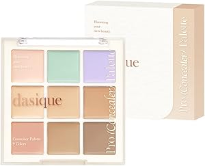Dasique Pro Concealer Palette 01 Cover Review