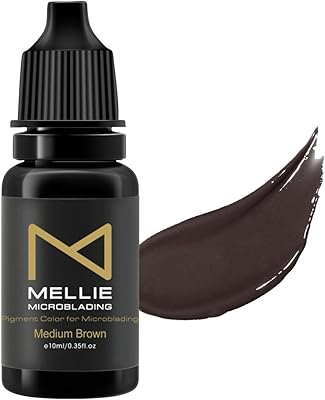 Mellie Microblading Pigment – Medium Brown 10ml
