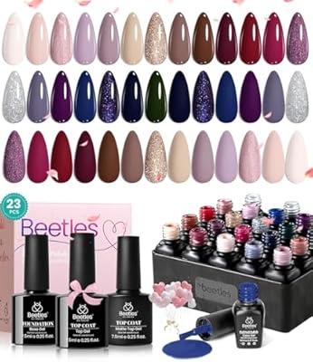 Beetles Gel Nail Polish Set 20 Colors Sophisticated Charm