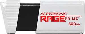 Patriot Supersonic Rage Prime USB 3.2 Gen 2 Flash Drive 500GB