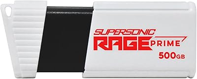 Patriot Supersonic Rage Prime USB 3.2 Gen 2 Flash Drive 500GB