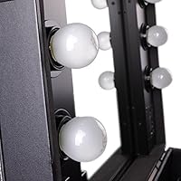 Kemier Makeup Case Professional Artist Studio Cosmetic Train Table — image 5