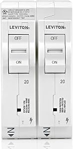 Leviton LSPD2-T Surge Protective Device with 2-20A 1-Pole Breakers Review