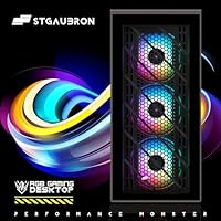 STGAubron Gaming PC Desktop, Intel Core i3-10105F, Radeon RX 560 4G, 16GB RAM, 512GB SSD — image 2