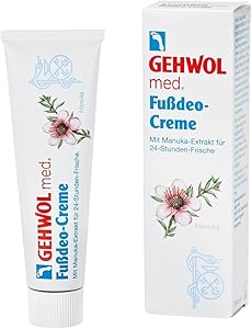 GEHWOL Med Deodorant Foot Cream, 2.6 oz Review