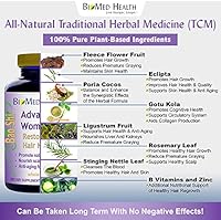 BioMed Health Hair Growth Vitamins for Women 120ct Capsules — image 4