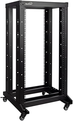 NavePoint 4ft 22U 4-Post Network Server Rack