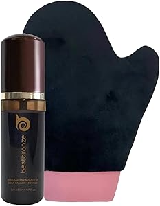 B BESTBRONZE Tinted Self Tanner Mousse with Mitt 5.07oz Review