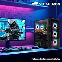 STGAubron Gaming PC Desktop, Intel Core i3-10105F, Radeon RX 560 4G, 16GB RAM, 512GB SSD — image 4