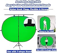 BiZiSOFON 2-in-1 Green & Blue Screen Backdrop 39.4″ x 59.1″ — image 4