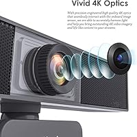 Nano shield 4K Webcam with Noise Cancelling Mic — image 3