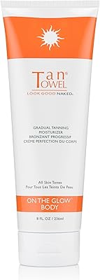 Tan Towel On The Glow Body Moisturizer 8 Fl Oz