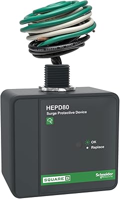 Square D HEPD80 Whole House Surge Protector 80kA