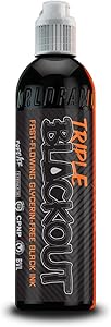World Famous Tattoo Ink Triple Blackout 4 oz Review