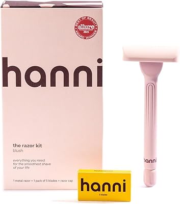 HANNI Weighted Dermaplane Razor with Blades