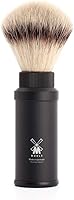 MÜHLE Travel Black Aluminum Silvertip Fibre Shaving Brush — image 1