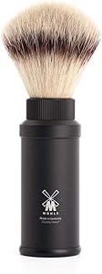 MÜHLE Travel Black Aluminum Silvertip Fibre Shaving Brush Review