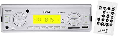 Pyle PLMR88W Marine Stereo Headunit Receiver