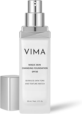 Vima Color Changing Foundation with Sunscreen – 1 fl oz
