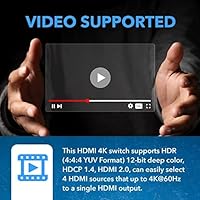 OREI UHDS-401A 4x1 HDMI Switch — image 4