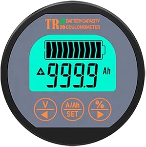 HENGSHAN AiLi Battery Monitor 8-80V 0-100A