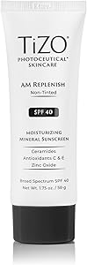 TIZO Photoceuticals AM Replenish Facial Sunscreen SPF 40, 1.75oz Review