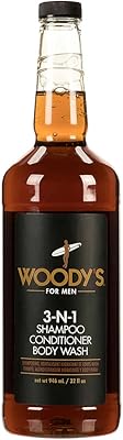 Woody's Men's Body Wash 3-in-1 – 32 fl oz