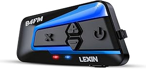 LEXIN B4FM Motorcycle Bluetooth Headset