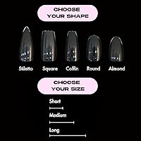 MakarttPro GelFlex Soft Gel Nail Tips 500pc Box — image 5