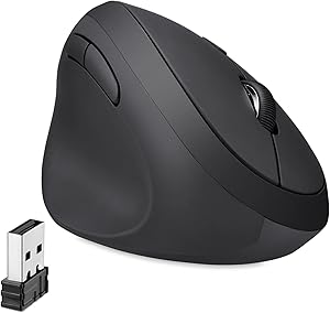 Perixx Perimice-719L Left Handed Wireless Vertical Mouse Review