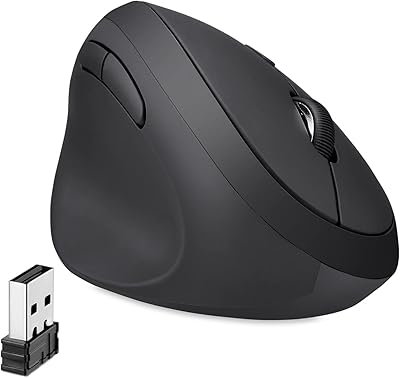 Perixx Perimice-719L Left Handed Wireless Vertical Mouse