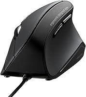 SANWA Wired Ergonomic Mouse — image 1