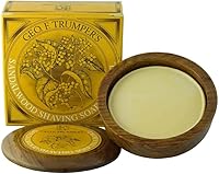 Geo F. Trumper Sandalwood Shave Soap with Wood Bowl 80g — image 1