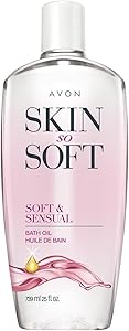 AVON Skin So Soft Soft & Sensual Bath Oil 25 fl. oz. Review