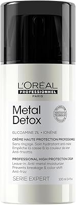 L'Oréal Professionnel Paris Metal Detox Smoothing Cream 3.38oz